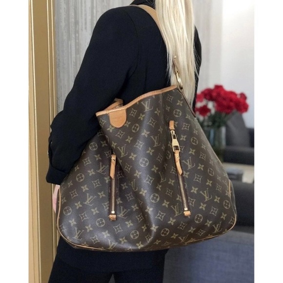 π RARE π DISCONTINUED DELIGHTFUL GM LOUIS VUITTON HUGE HOBO W/ RECEIPT TAGS - Picture 12 of 13